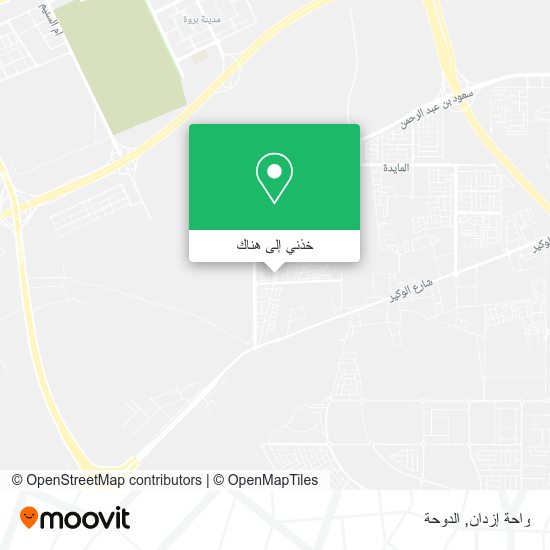 خريطة واحة إزدان