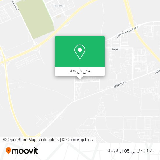 خريطة واحة إزدان بي 105