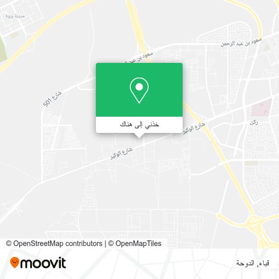 خريطة قباء
