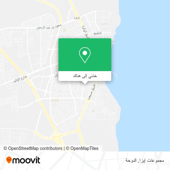 خريطة مجموعات إيزا
