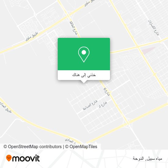خريطة مياه سبيل
