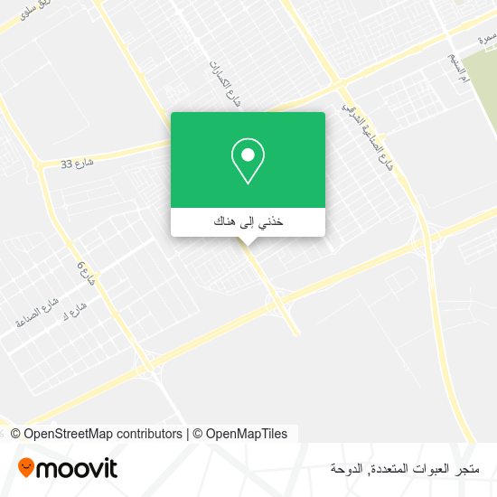 خريطة متجر العبوات المتعددة