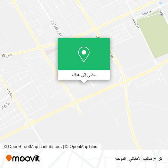 خريطة كراج طالب الأفغاني