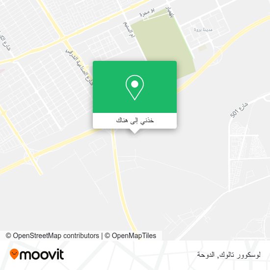 خريطة لوسكوور تالوك