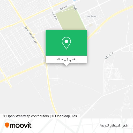 خريطة متجر كميديك
