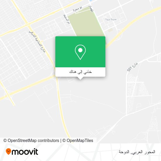 خريطة المحور العربي