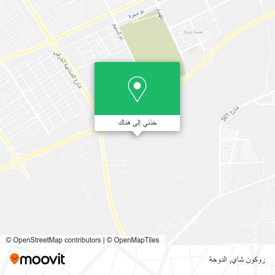 خريطة روكون شاي