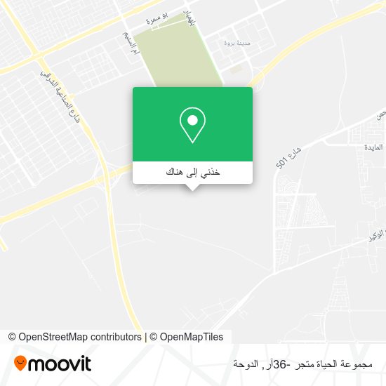 خريطة مجموعة الحياة متجر -36آر