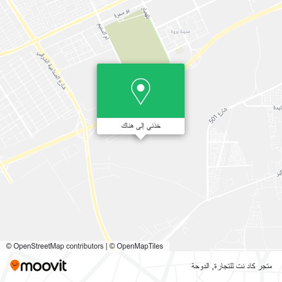 خريطة متجر كاد نت للتجارة