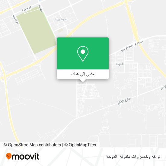 خريطة فواكه وخضروات متفوقة