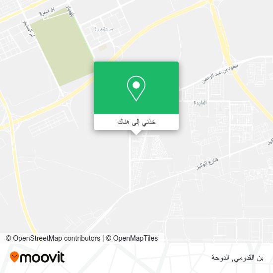 خريطة بن القدومي