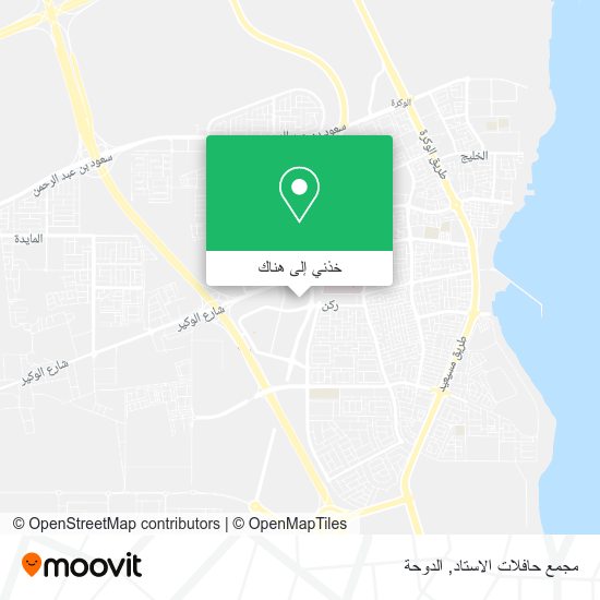 خريطة مجمع حافلات الاستاد