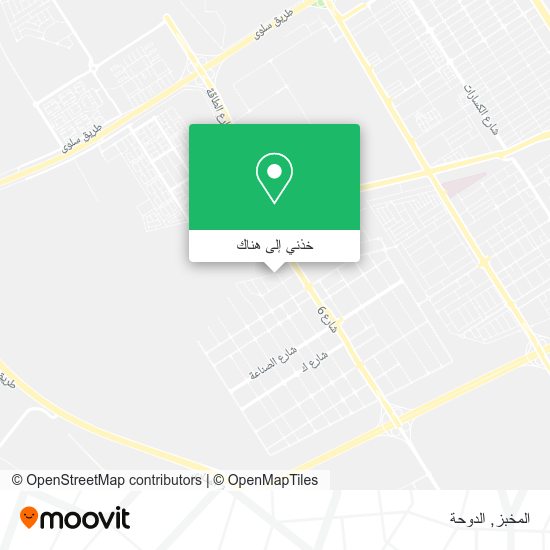 خريطة المخبز