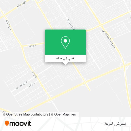 خريطة إيسبرشر