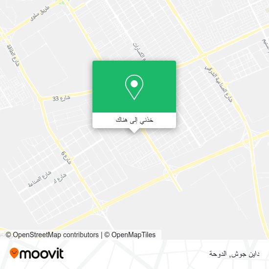 خريطة داين جوش