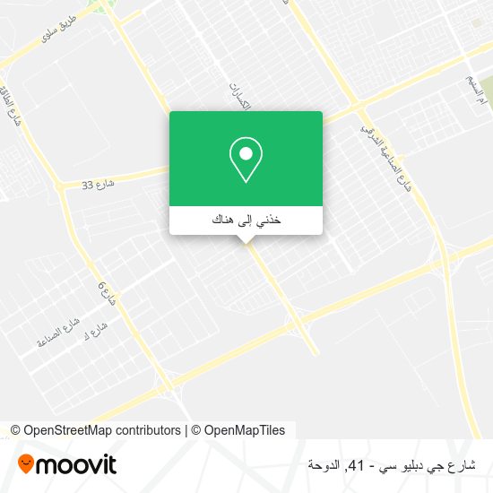 خريطة شارع جي دبليو سي - 41