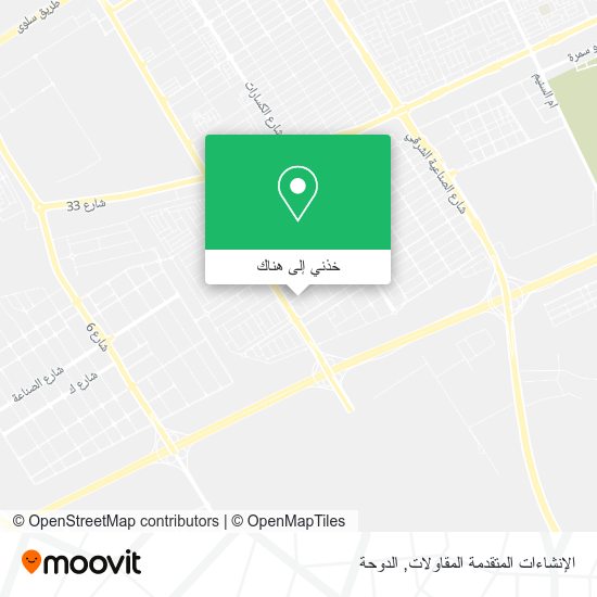 خريطة الإنشاءات المتقدمة المقاولات