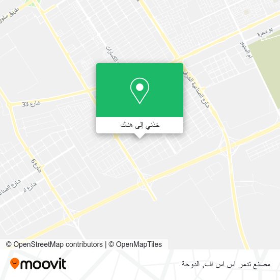 خريطة مصنع تدمر اس اس اف