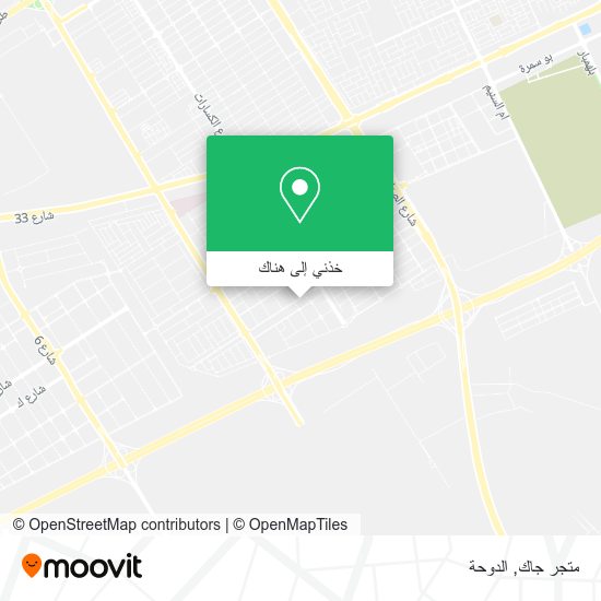 خريطة متجر جاك