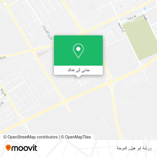 خريطة ورشة ابو هيل