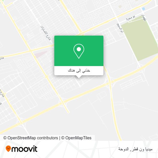 خريطة ميديا ون قطر