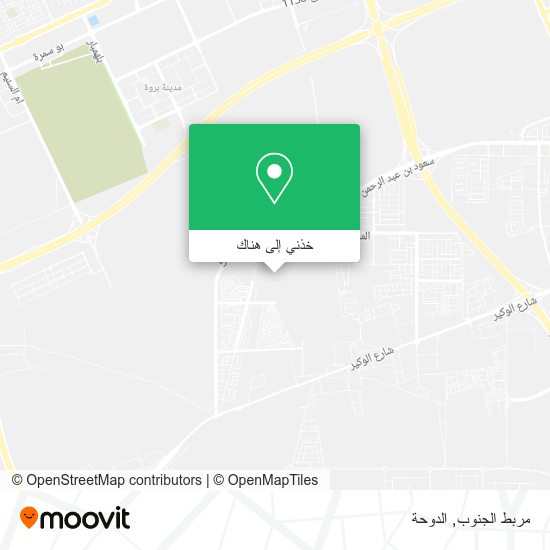 خريطة مربط الجنوب