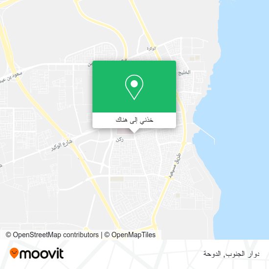 خريطة دوار الجنوب