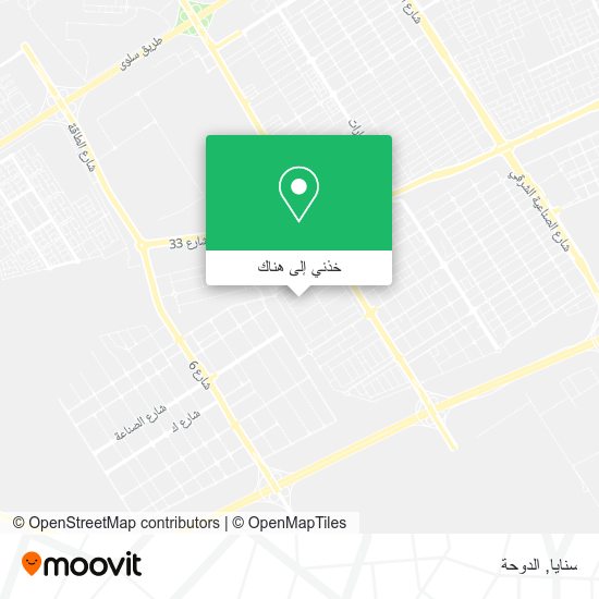خريطة سنايا