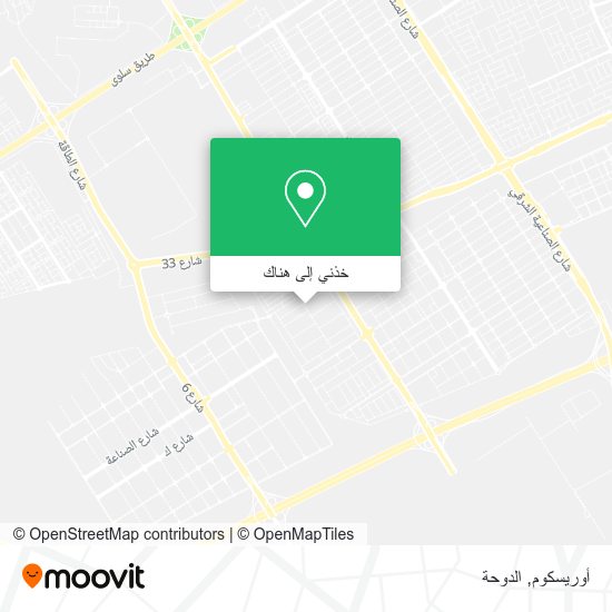 خريطة أوريسكوم