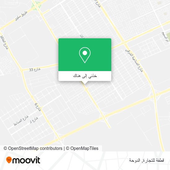 خريطة قطفة للتجارة