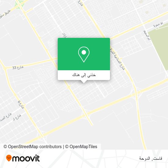 خريطة فاست