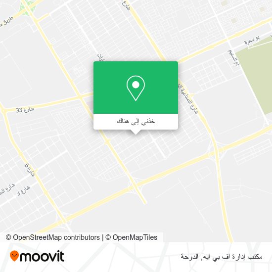 خريطة مكتب إدارة اف بي ايه