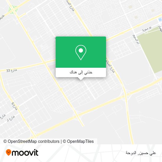 خريطة علي حسين
