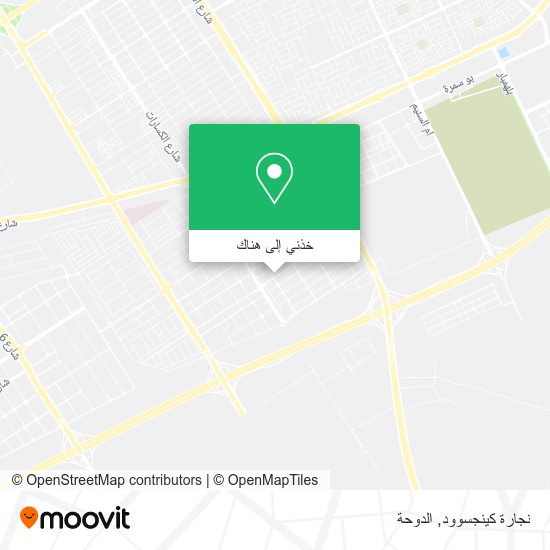 خريطة نجارة كينجسوود