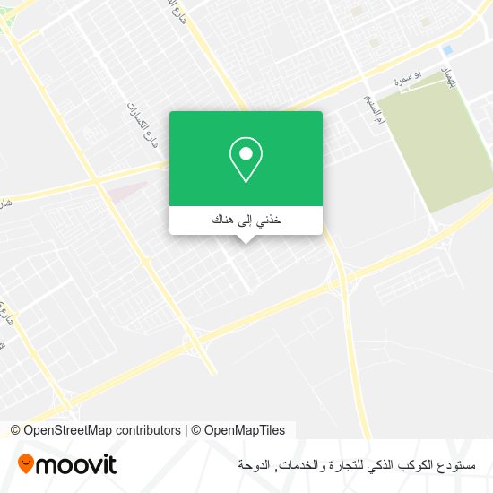 خريطة مستودع الكوكب الذكي للتجارة والخدمات