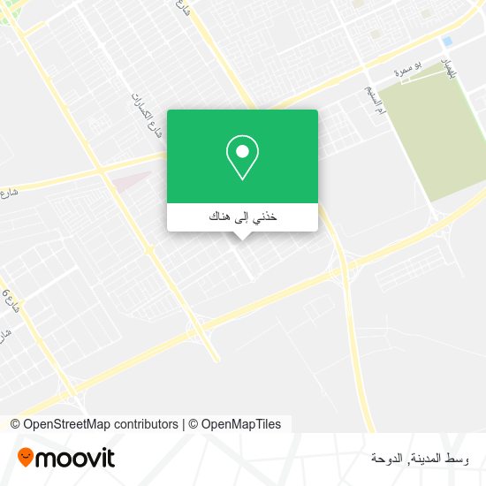 خريطة وسط المدينة