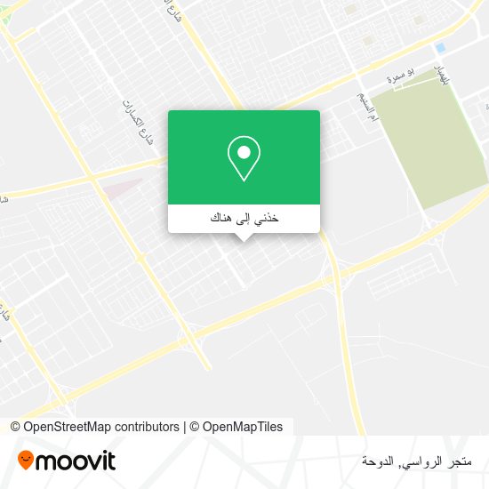 خريطة متجر الرواسي