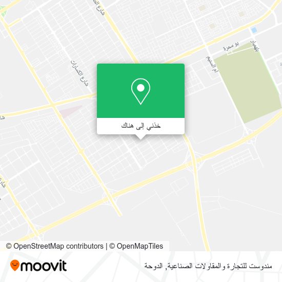 خريطة مندوست للتجارة والمقاولات الصناعية