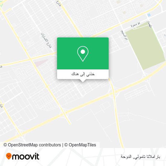 خريطة باراملاتا تامولي
