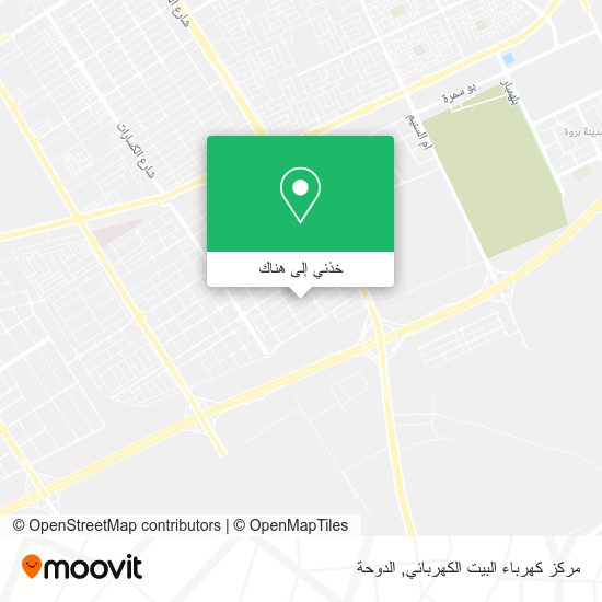 خريطة مركز كهرباء البيت الكهربائي