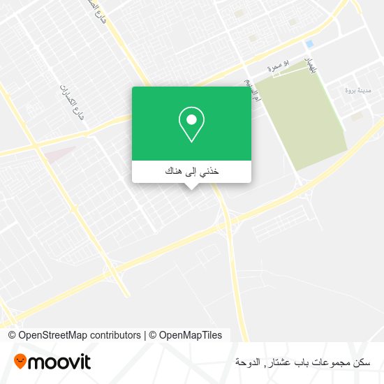 خريطة سكن مجموعات باب عشتار