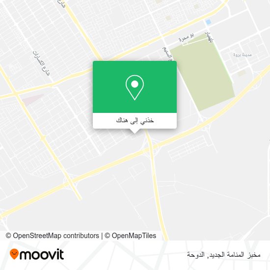 خريطة مخبز المنامة الجديد