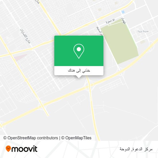 خريطة مركز الدعوة
