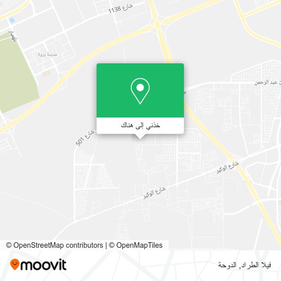 خريطة فيلا الطراد