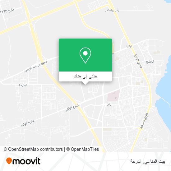 خريطة بيت المناعي