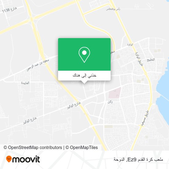 خريطة ملعب كرة القدم Ez9