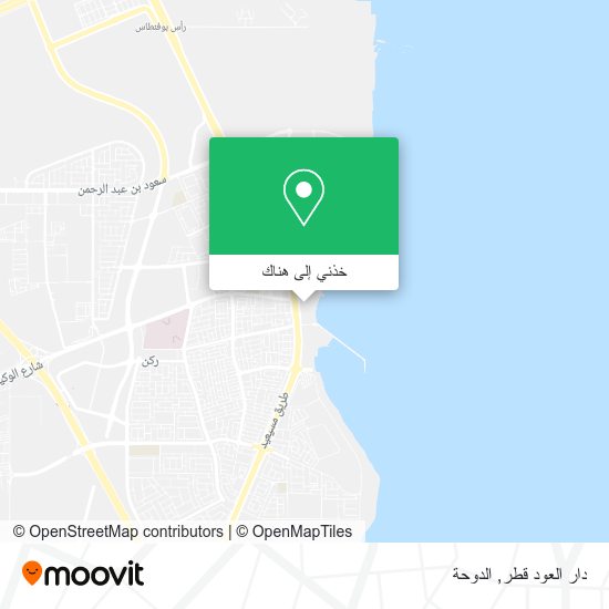 خريطة دار العود قطر