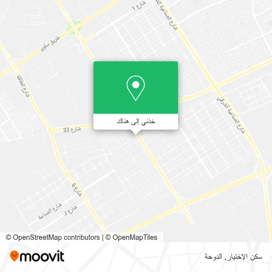 خريطة سكن الإختيار