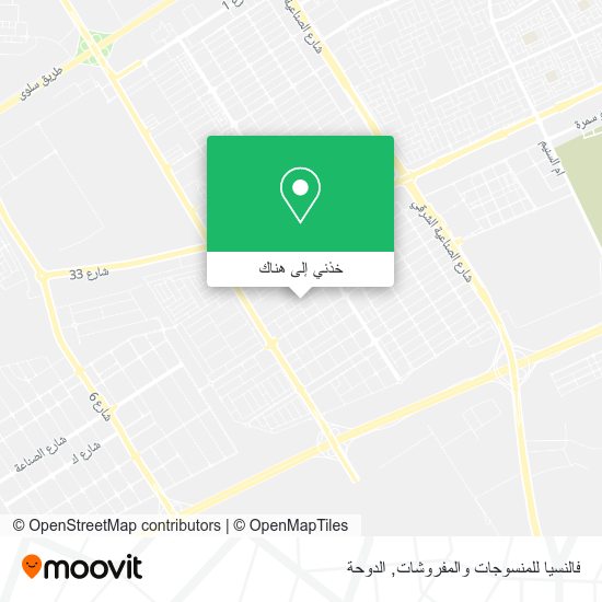 خريطة فالنسيا للمنسوجات والمفروشات