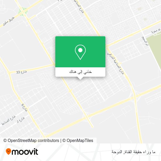خريطة ما وراء حقيقة القناة